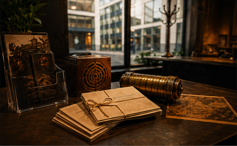 Escape room operator partnership scene