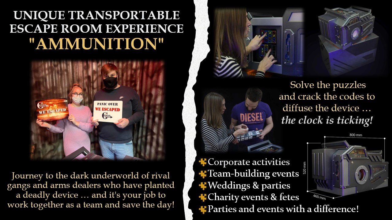 Ammunition at Genius Escapes