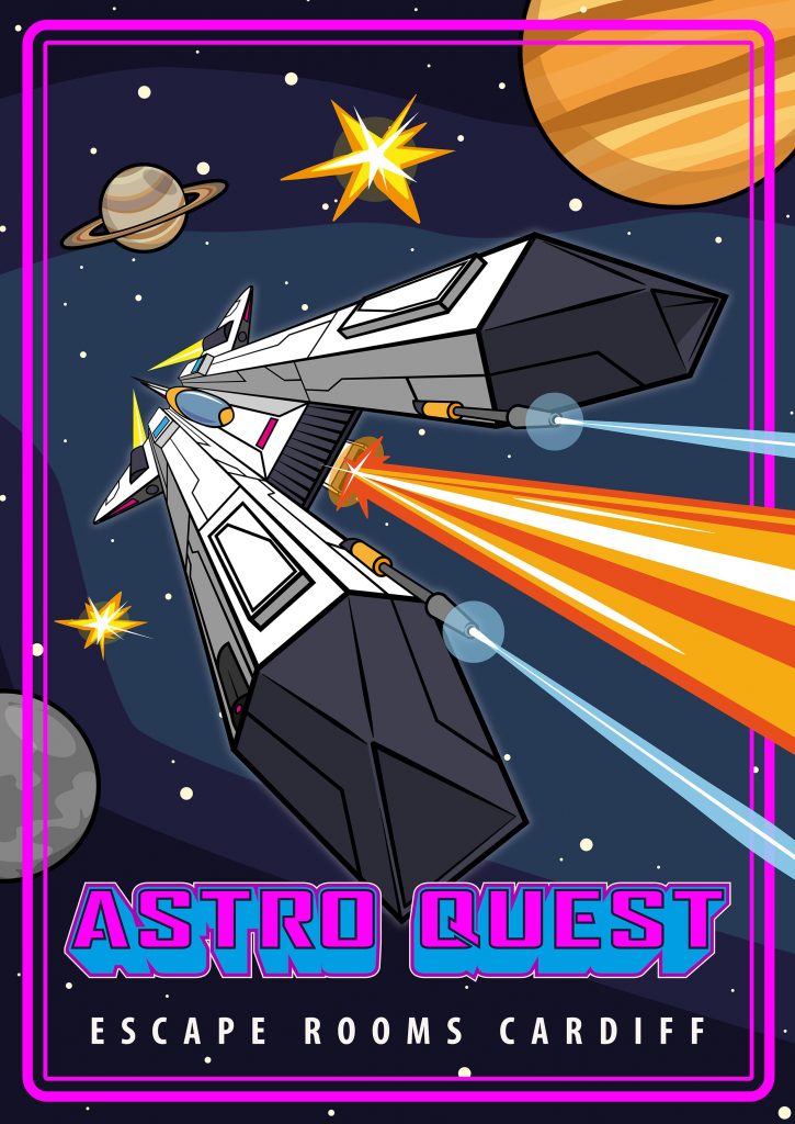 Astro Quest at Escape Rooms Cardiff