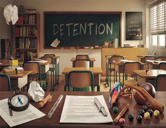 Detention at CTRL ALT ESC