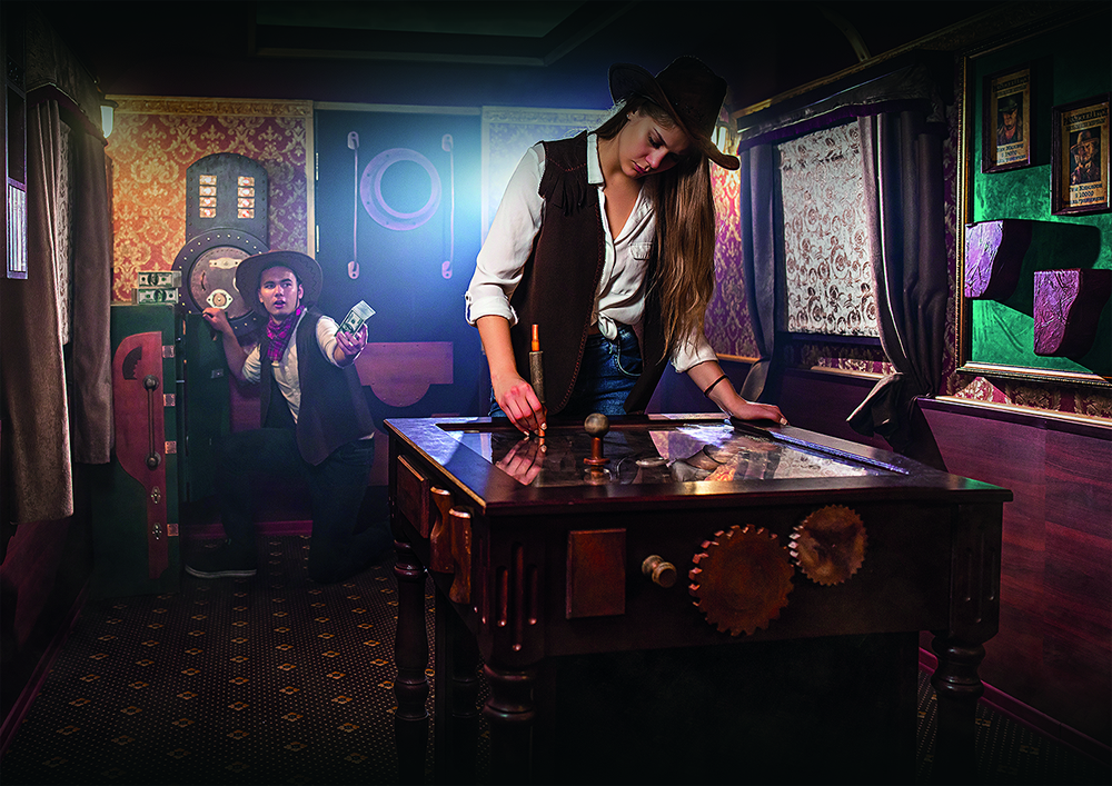 The Steampunk Express at Escape Room Adventures